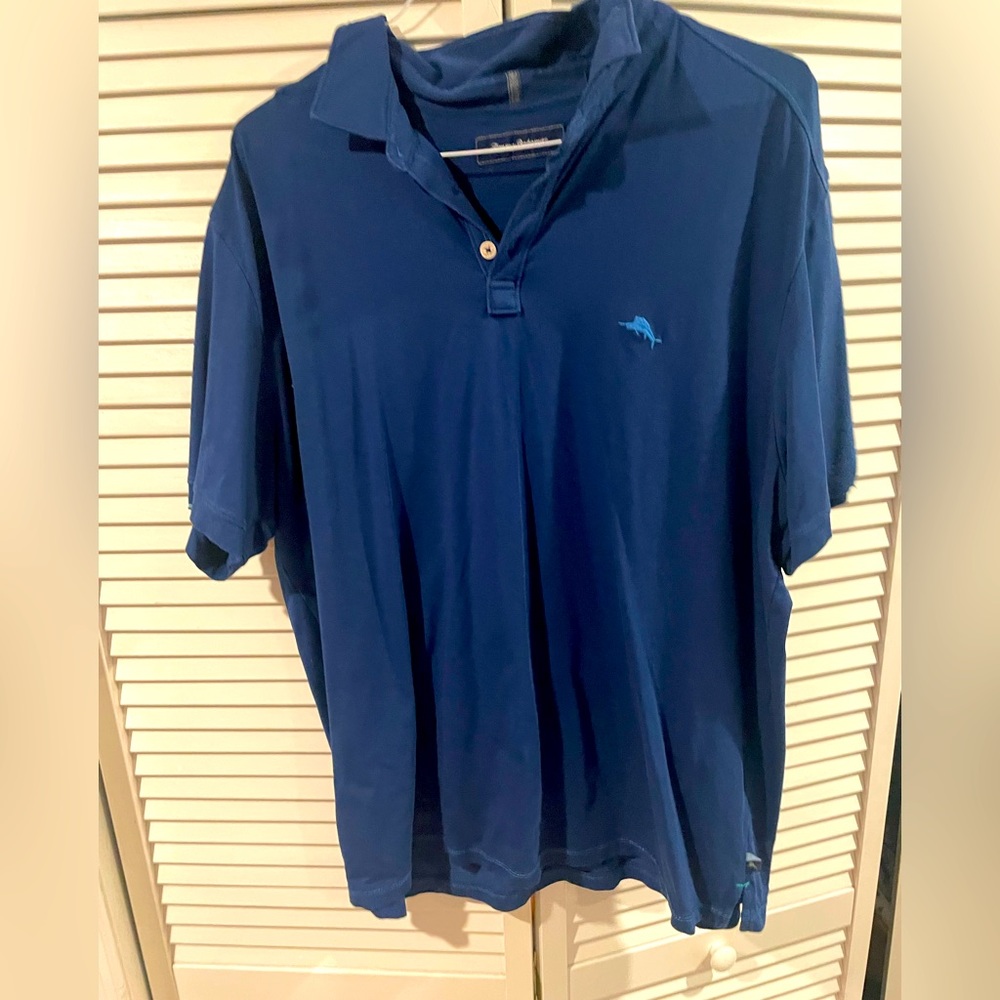 Blue Tommy Bahama Polo